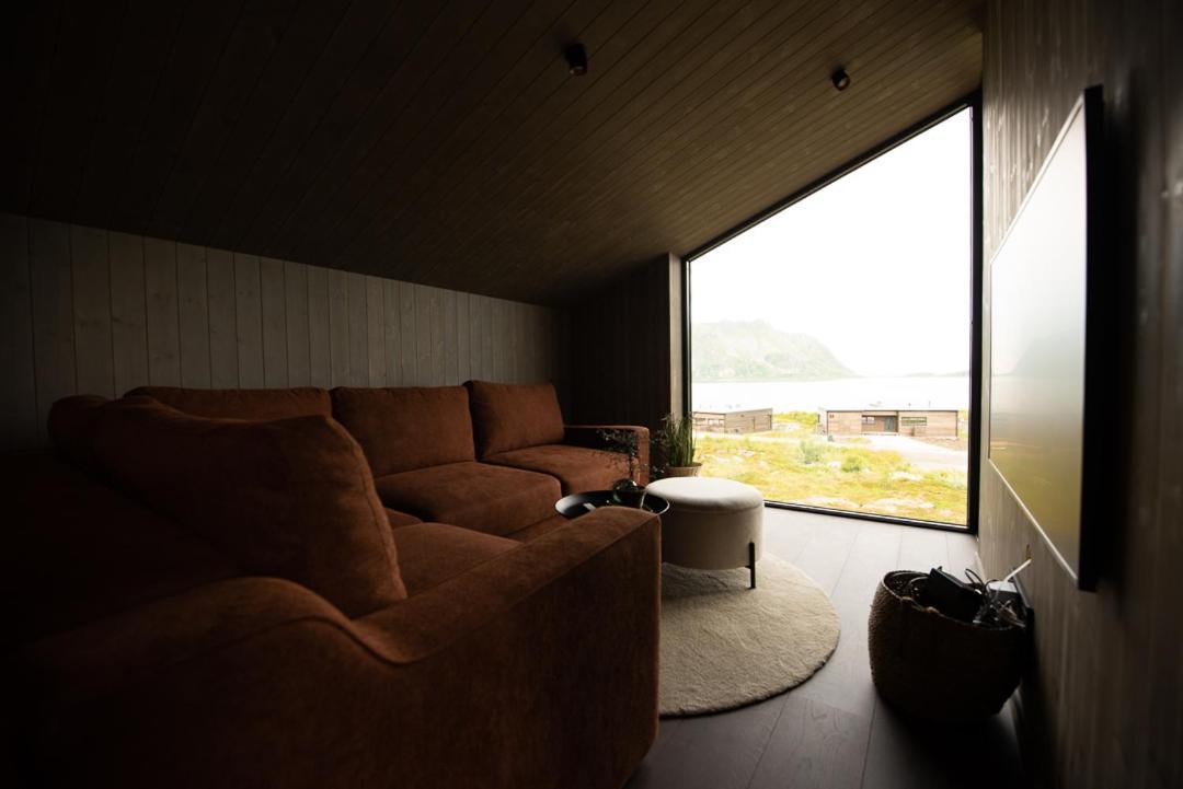 Hoda Cabin - Luxury Lodge With Jacuzzi And Sauna Lyngvaeret Exterior photo