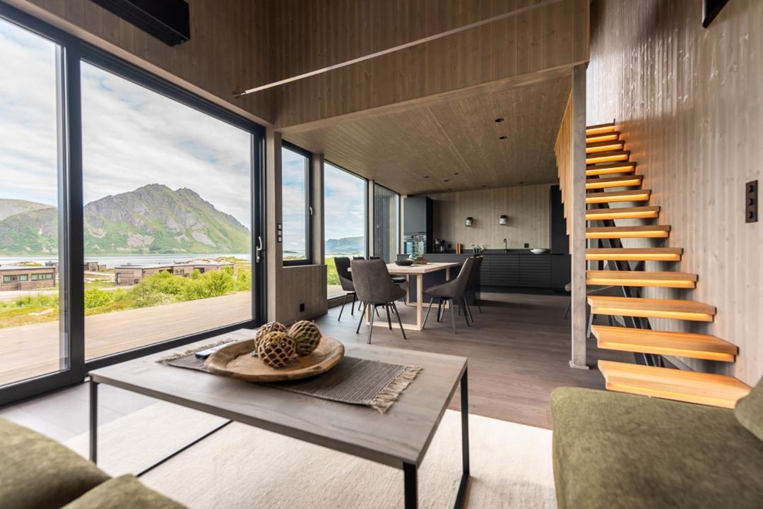 Hoda Cabin - Luxury Lodge With Jacuzzi And Sauna Lyngvaeret Exterior photo