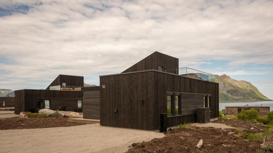 Hoda Cabin - Luxury Lodge With Jacuzzi And Sauna Lyngvaeret Exterior photo