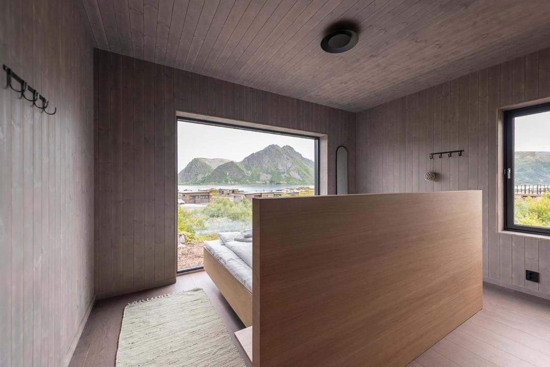 Hoda Cabin - Luxury Lodge With Jacuzzi And Sauna Lyngvaeret Exterior photo